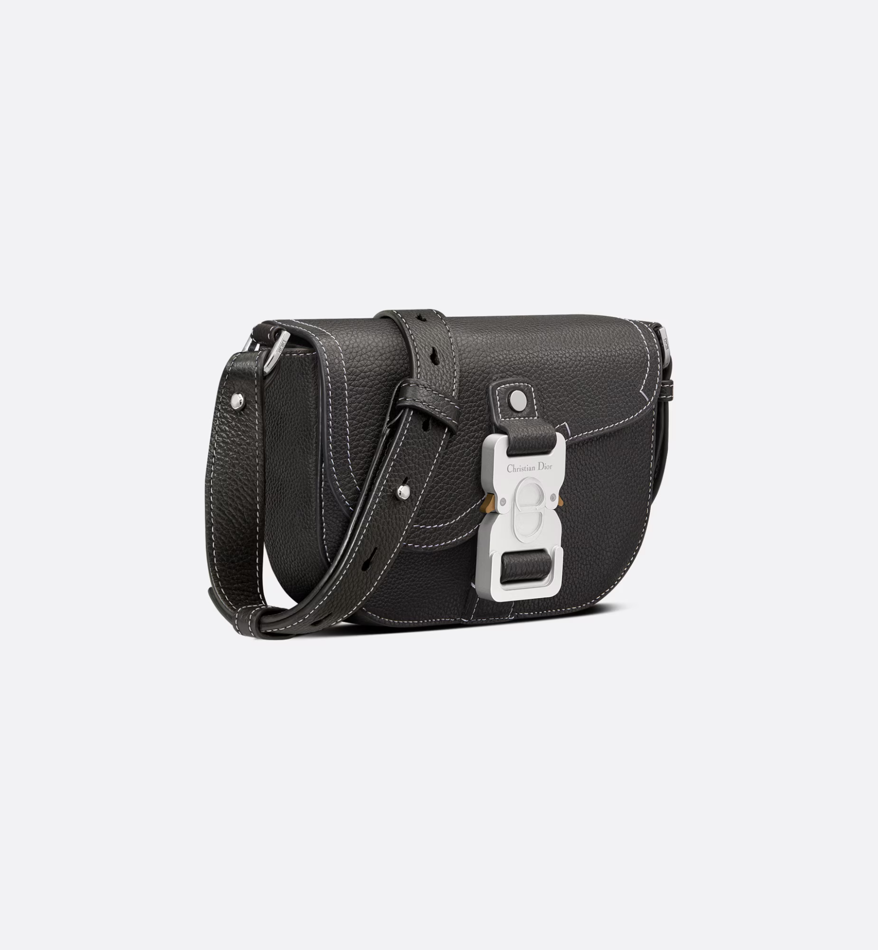Mini Saddle Messenger Bag with Flap